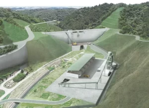 川内沢ダム建設工事（宮城県）